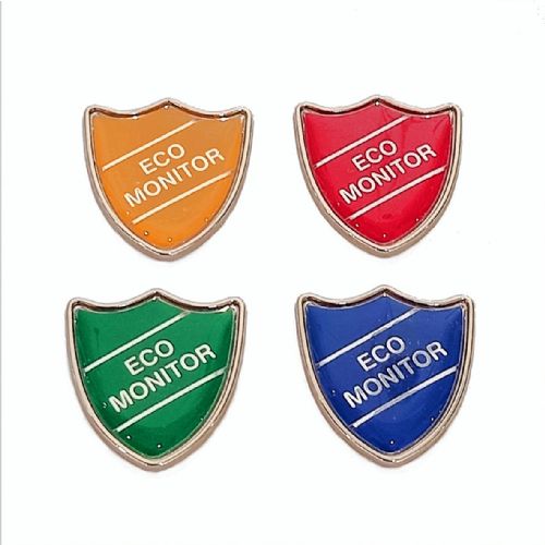 ECO MONITOR shield badge